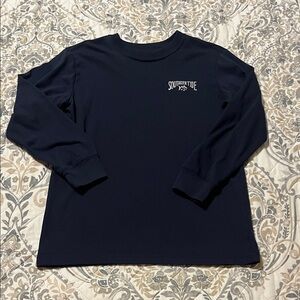Southern Tide Kids Dark Blue Long Sleeve Tee